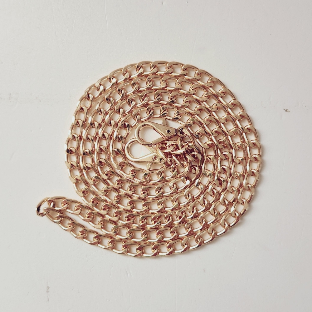 Gold Metal Purse Chain Strap